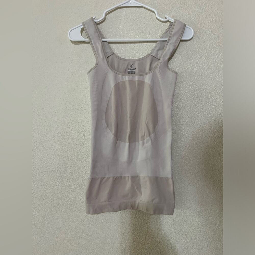 BLANQI tan maternity tank top MEDIUM